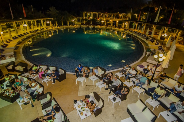 World Cup At The VIP Pool
